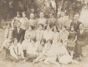 The Church Choir in Pelham Bay in 1926